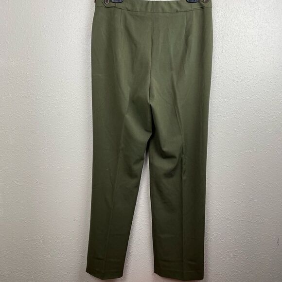 Wear It Green Slacks Size 1 (M) EUC - Picture 3 of 5